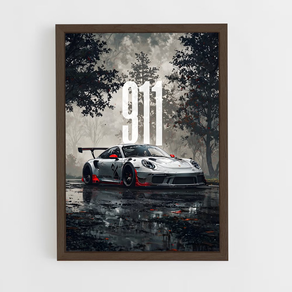 Poster Éclat Révolutionnaire – affiche Porsche (vue 5)